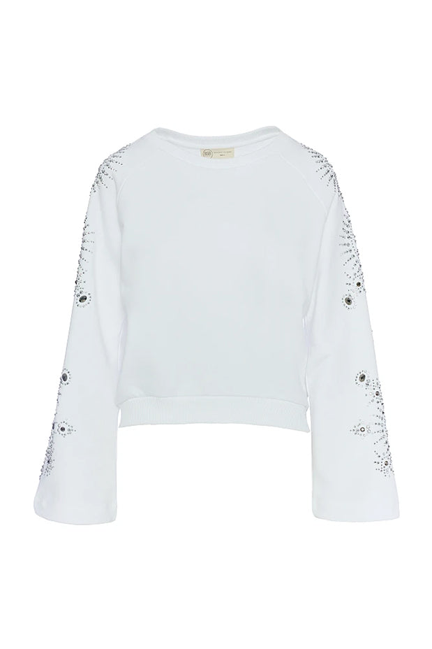 BSB SWEATER (052-210074 WHITE)