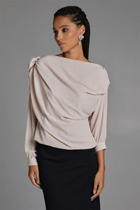 BSB BLOUSE (152-110005 VANILIA)