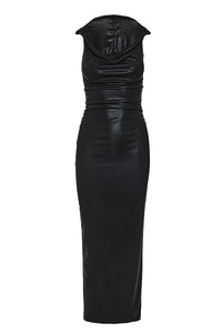 BSB MAXI DRESS (052-211025 BLACK)