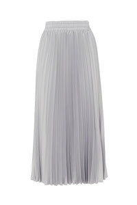 BSB SATIN SKIRT (051-113007 SILVER)