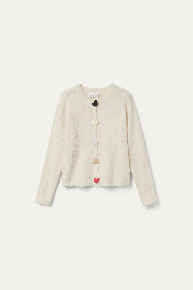 COMPANIA FANTASTICA CARDIGAN (44C/10368 ECRU)