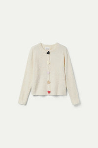 COMPANIA FANTASTICA CARDIGAN (44C/10368 ECRU)