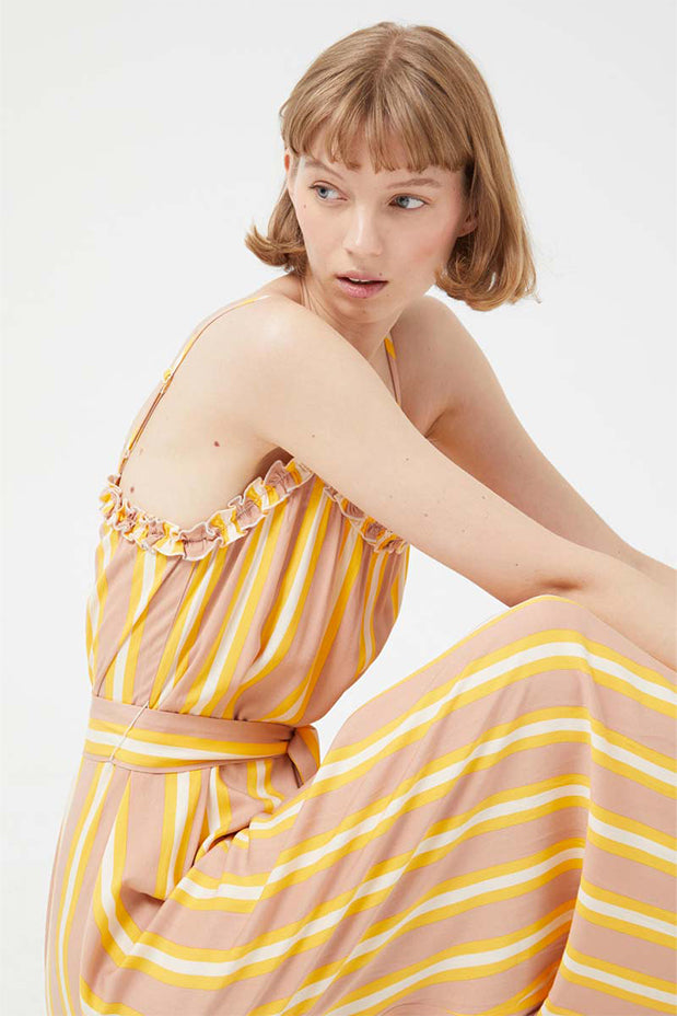 COMPANIA FANTASTICA "STRIPES" DRESS (41C/12009 PRINTED)