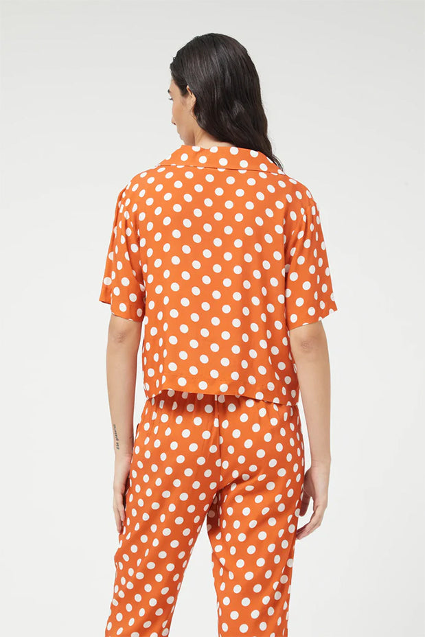 COMPANIA FANTASTICA "POLKA DOTS" SHIRT (42C/12122 MULTICOLOUR)