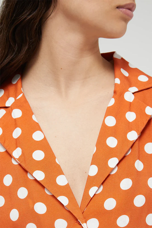 COMPANIA FANTASTICA "POLKA DOTS" SHIRT (42C/12122 MULTICOLOUR)