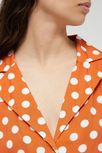 COMPANIA FANTASTICA "POLKA DOTS" SHIRT (42C/12122 MULTICOLOUR)