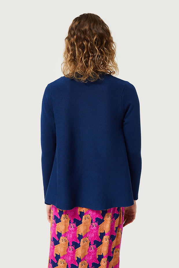 COMPANIA FANTASTICA SWEATER (43C/10209 NAVY BLUE)