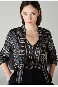 EMME BY MARELLA "CALA" SHIRT (24251160722 BLACK)