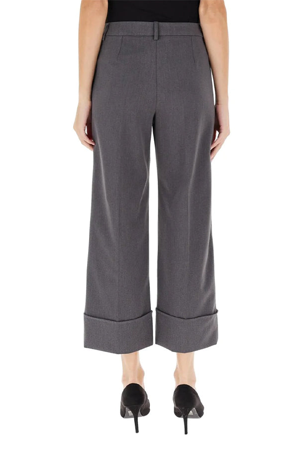 EMME BY MARELLA "DANY1" TROUSER (24251361722 DARK GREY)