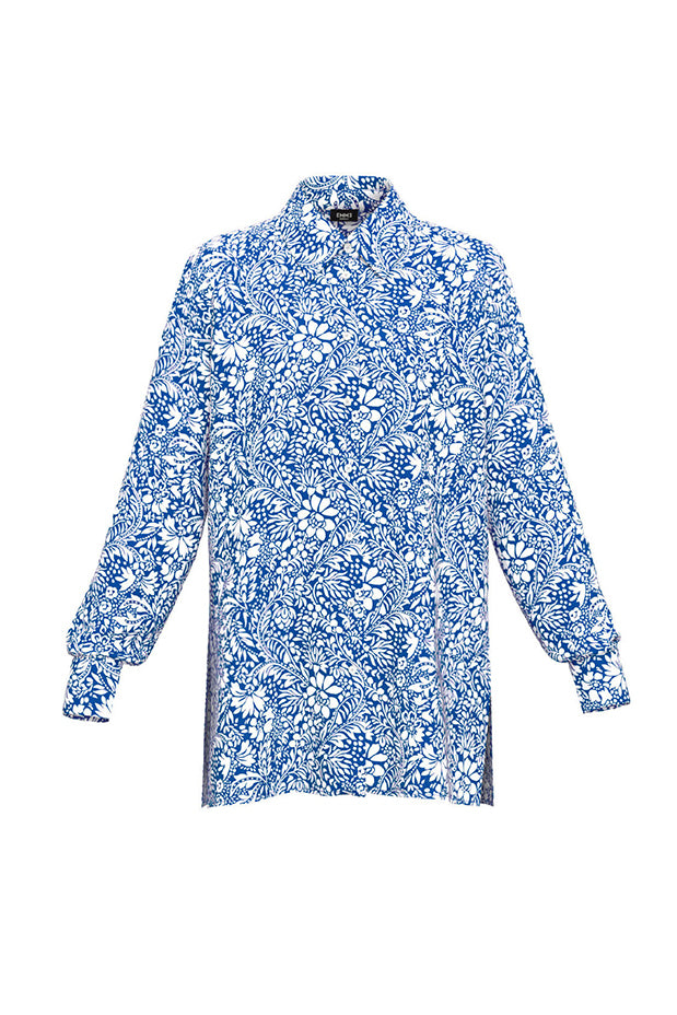 EMME BY MARELLA "GLEBA" SHIRT (24151112612 BLUE)