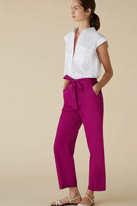 EMME BY MARELLA "LOVER" TROUSER (24151310922 RASPBERRY)