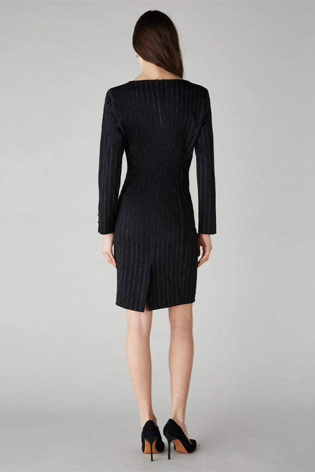 EMME BY MARELLA "ONDINA" JERSEY DRESS (24256260222 BLACK)