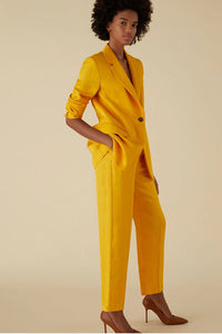 EMME BY MARELLA "SUEZ" TROUSER (24151312112 YELLOW)