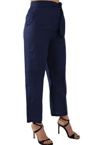 EMME BY MARELLA "LOVER" TROUSER (24151310922 DARK BLUE)