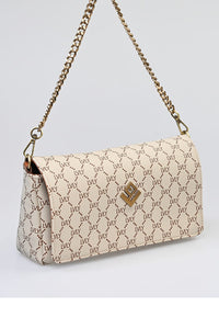 LOVELY HANDMADE "ZOE M" MOSAIC BAG (17ZO-MMON-05-BEIGE)