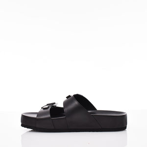 MAKRIS FLAT SANDALS "H 55" (21.H55 BLACK)