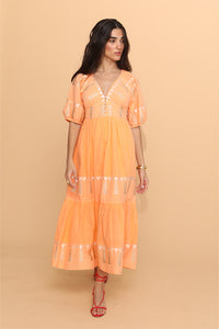 NEMA RESORT WEAR "YVONNI" DRESS (14507N447-APRICOT)