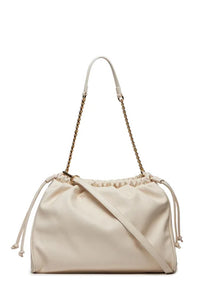 VALENTINO "OXFORD RE" SHOULDER BAG ECRU (VBS7LT02-BEIGE)