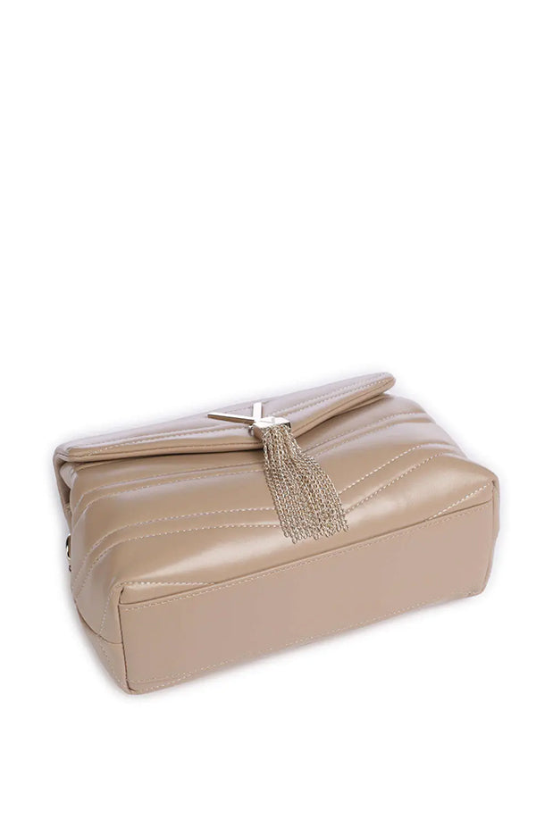 VALENTINO "PRIVILEGE" SHOULDER BAG (VBS8DN10-PRIVILEGE-BEIGE)