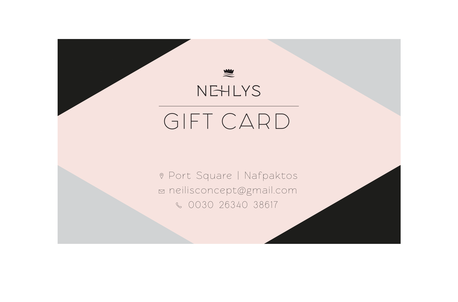 Nehlys Gift Card