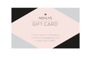 Nehlys Gift Card