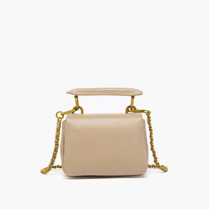 LA CARRIE  MINI SHOULDER BAG "MAILBOX" (131M-TT-625-SYN-BEIGE)