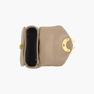 LA CARRIE  MINI SHOULDER BAG "MAILBOX" (131M-TT-625-SYN-BEIGE)