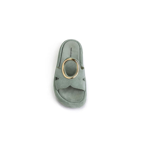 MAKRIS FLAT SANDALS "I2" (22.I2 HARD KIWI)