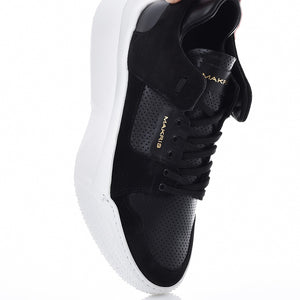 MAKRIS MEN SNEAKERS "X35" MULTI BLACK (22.X35-BLACK)