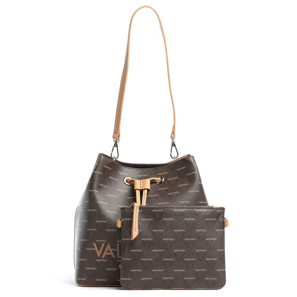 VALENTINO "LIUTO" BUCKET BAG BROWN (VBS3KG24-LIU-E76)